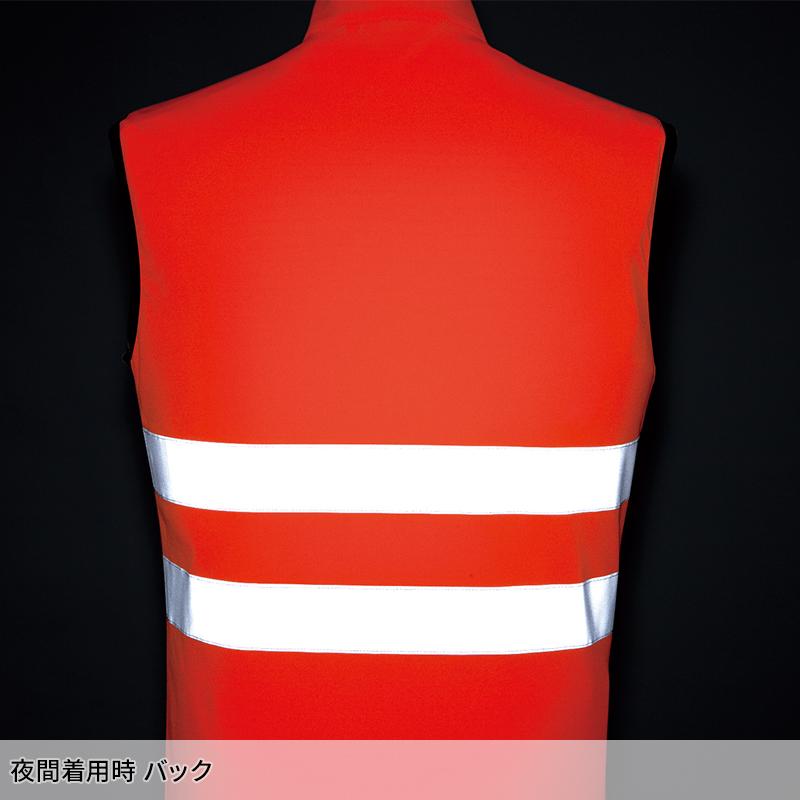 Asahicho 高視認ニットベスト 作業服 通年用 メンズ E786 アサヒチョウ 作業着 S-6L | Asahicho | 06