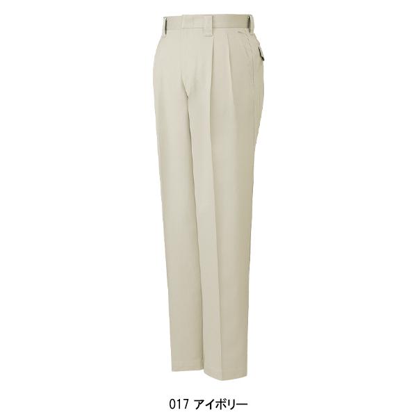 自重堂 作業服 作業ズボン スラックス ツータック 41601 綿100