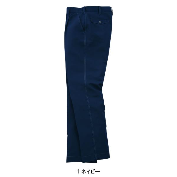 作業ズボン 作業着 作業服 春夏用 桑和 979 ツータック スラックス 制電 メンズ SOWA   W70-130 | SOWA | 02