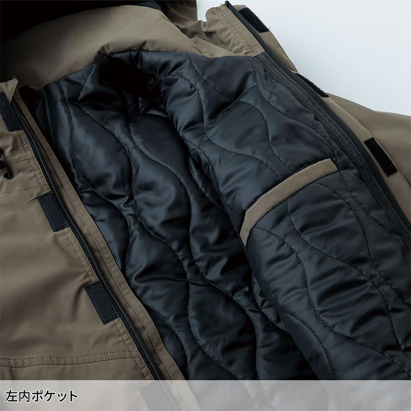 【2026秋冬新作】 EVENRIVER ウィンターハードシェルジャケット 防寒着 メンズ 7808 イーブンリバー 作業服 作業着 M-5L | EVENRIVER | 09