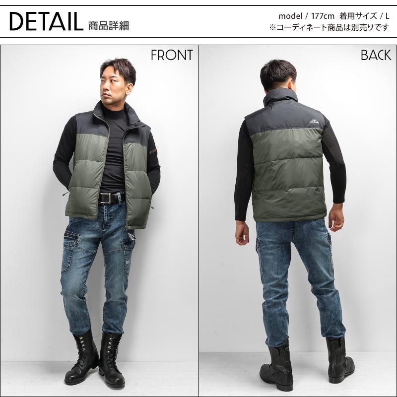 作業服 防寒着 コーデュラダウンベスト EVENRIVER イーブンリバー GR2005 メンズ 保温性 作業着 M-5L 2024秋冬新作 | EVENRIVER | 07
