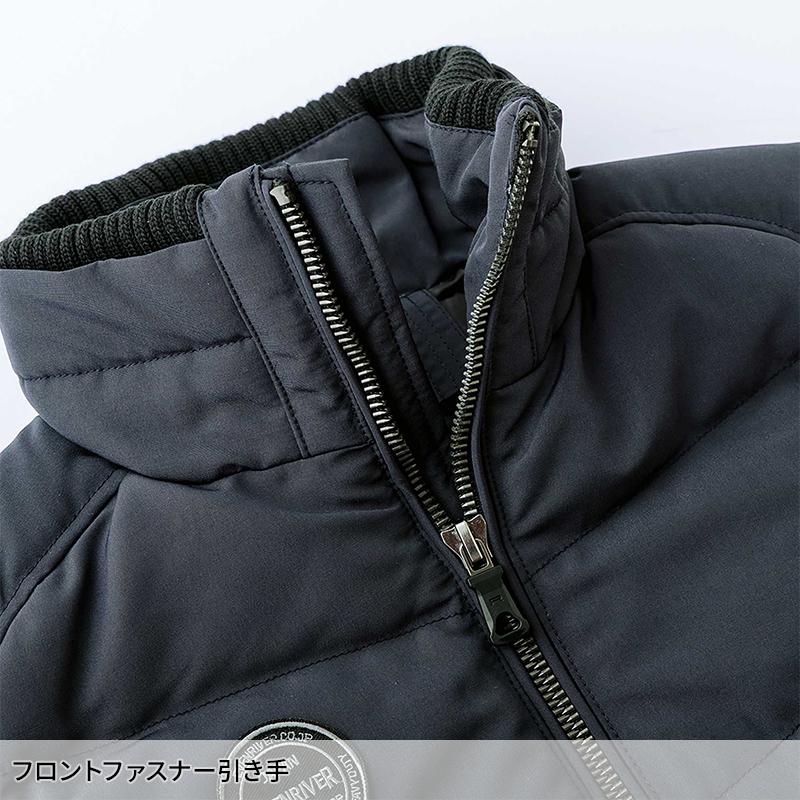 【2026秋冬新作】 EVENRIVER ミリタリーハードクロスベスト 防寒着 メンズ R705 イーブンリバー 作業服 作業着 S-5L | EVENRIVER | 07