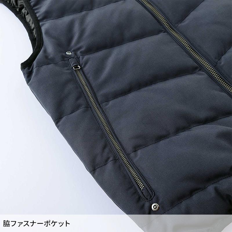 【2026秋冬新作】 EVENRIVER ミリタリーハードクロスベスト 防寒着 メンズ R705 イーブンリバー 作業服 作業着 S-5L | EVENRIVER | 09
