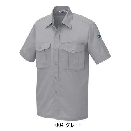作業服 春夏用 作業着 半袖シャツ アイトス 596 男女兼用 | アイトス | 03