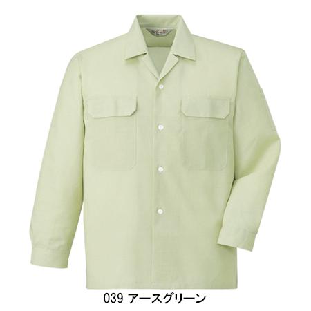 作業服 春夏用 作業着 長袖オープンシャツ 自重堂Jichodo2155 | 自重堂 | 04