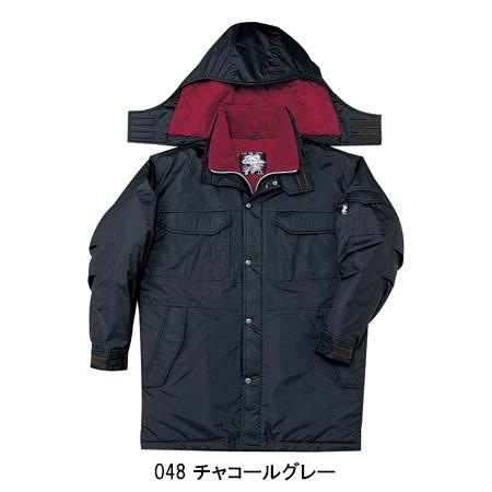 自重堂 作業服 防寒着 防寒コート 48163 撥水透湿防水 秋冬用 M-5L