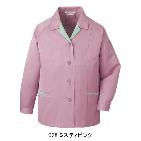 【新品】自重堂の静電作業服 長袖スモックS～5L 10着セット ピンク 自重堂 作業服 長袖スモック 女性用 833 秋冬用 レディース : 作業服
