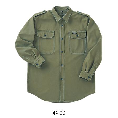寅壱 作業服 長袖シャツ 厚手 4441-619 綿100% 秋冬用 TORAICHI 寅壱 作業服 長袖シャツ 厚手 4441-619 綿100% 秋冬用 TORAICHI