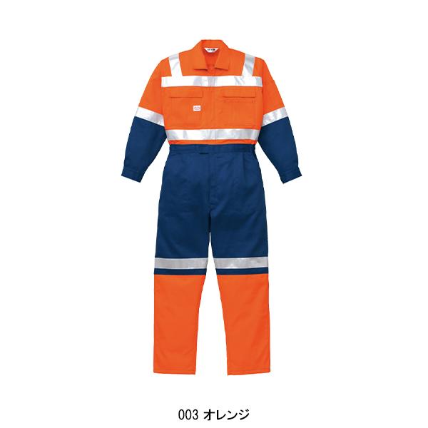 山田辰 作業服 作業着 反射型つなぎ服 山田辰オートバイAuto