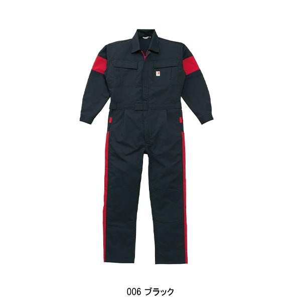 山田辰 作業服 秋冬用 長袖つなぎ服 山田辰kansai 207 : 作業服