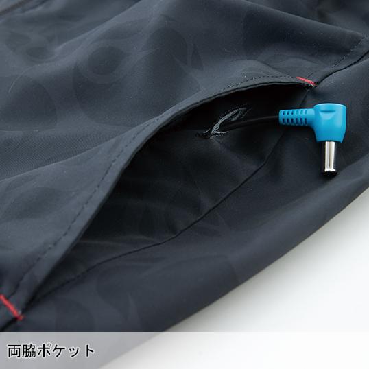 空調風神服 空調作業服 ベスト ウェア単品 大川被服 MK-400 MHAK 00400 熱中症対策 フード付 | 空調風神服 | 10