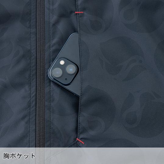 空調風神服 空調作業服 ベスト ウェア単品 大川被服 MK-400 MHAK 00400 熱中症対策 フード付 | 空調風神服 | 09