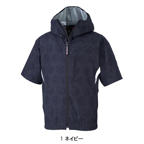 空調風神服 空調作業服 半袖 ブルゾン ウェア単品 大川被服 MHAK MK-500 00501 熱中症対策 | 空調風神服 | 02