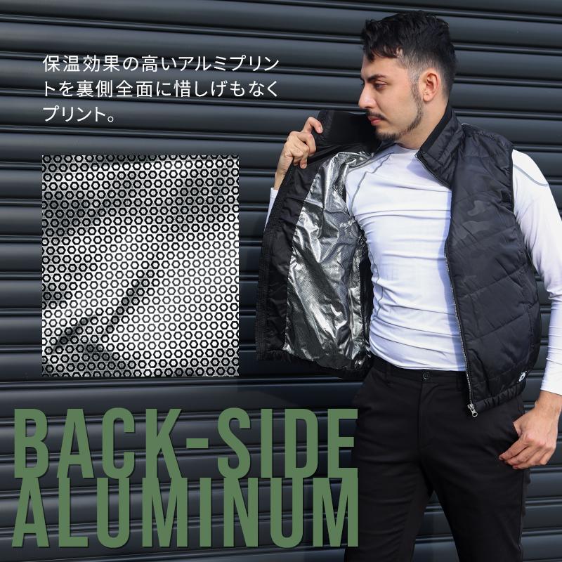 期間限定特価 作業服 防寒ベスト tASkfoRce(R)中綿エンボスベスト メンズ 大川被服 TASK FORCE タスクフォース 01099 秋冬用 |  | 03