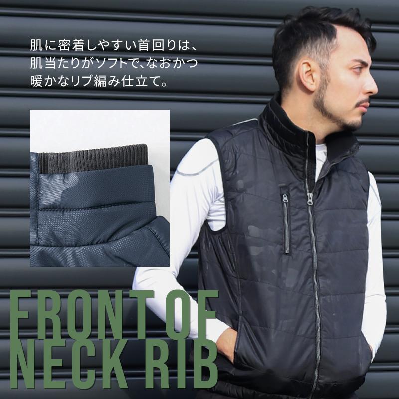 期間限定特価 作業服 防寒ベスト tASkfoRce(R)中綿エンボスベスト メンズ 大川被服 TASK FORCE タスクフォース 01099 秋冬用 |  | 04