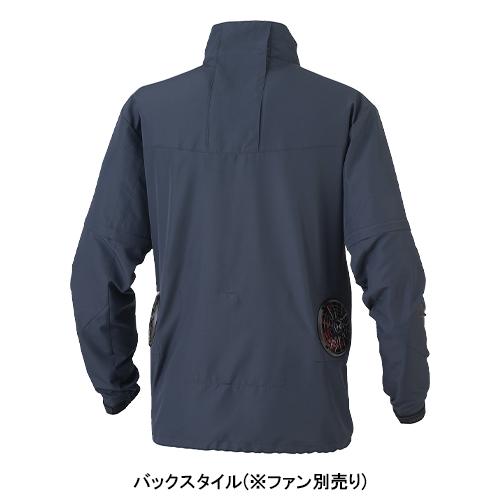 空調作業服 長袖 夏用 空調風神服 K1100 ブルゾン ウェア単品 熱中症対策 大川被服 01100 メンズ | 空調風神服 | 12