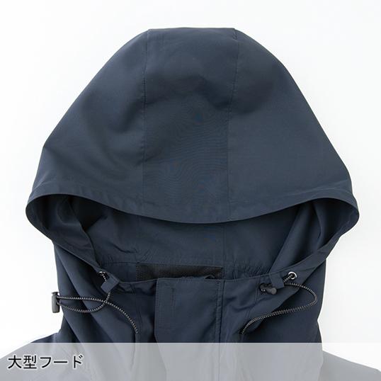 空調風神服 空調作業服 ベスト ウェア単品 大川被服 K1200 01200 熱中症対策 フード付 | 空調風神服 | 10