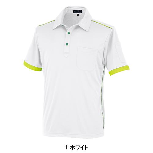 春夏・秋冬兼用（オールシーズン素材） 作業服・作業用品 半袖ポロシャツ メンズ 大川被服 DAIRIKI ダイリキ 01627 |  | 02