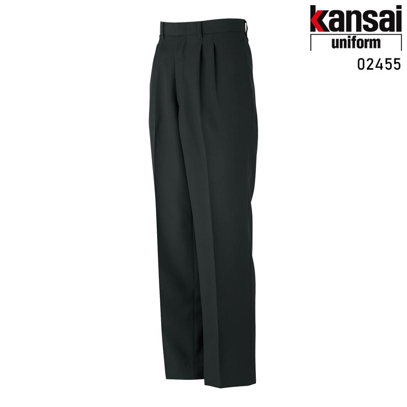 KANSAI UNIFORM メンズスラックス 作業服 秋冬用 メンズ 02455 大川被服 作業着 70-120 | 