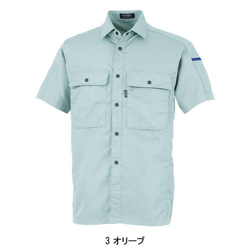 春夏用  作業服・作業用品 半袖シャツ V-MAX17003 男女兼用 大川被服 DAIRIKI ダイリキ 17003 |  | 04