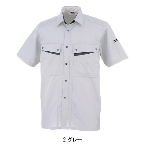 春夏用  作業服・作業用品 半袖シャツ K4002 メンズ 大川被服 KANSAI UNIFORM カンサイユニフォーム 40023 |  | 03