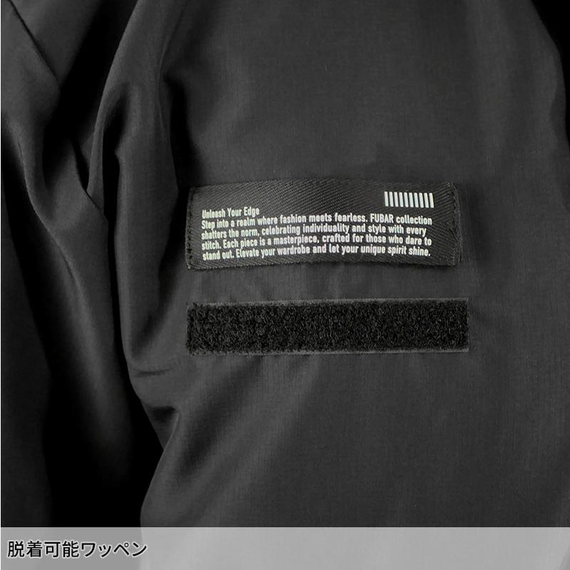 作業服 作業着 ブルゾン FB-241 通年用 FUBAR オーバーサイズショートブルゾン (フード付き) メンズ おたふく手袋 M-LL【2025秋冬新作】 | おたふく（手袋） | 04