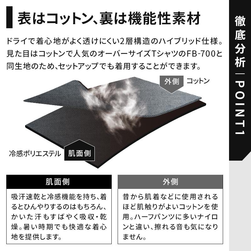 作業ズボン 作業着 作業服 春夏用 FUBAR クールハーフパンツ 男女兼用 fb-705 おたふく手袋 作業着 S-3L【2024春夏新作】 | おたふく（手袋） | 03