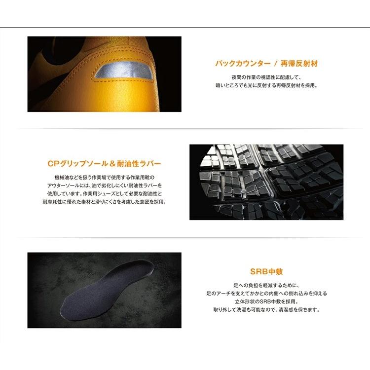 安全靴 アシックス ローカット 紐 CP201 メンズ レディース 21.5cm-30cm | ASICS | 08