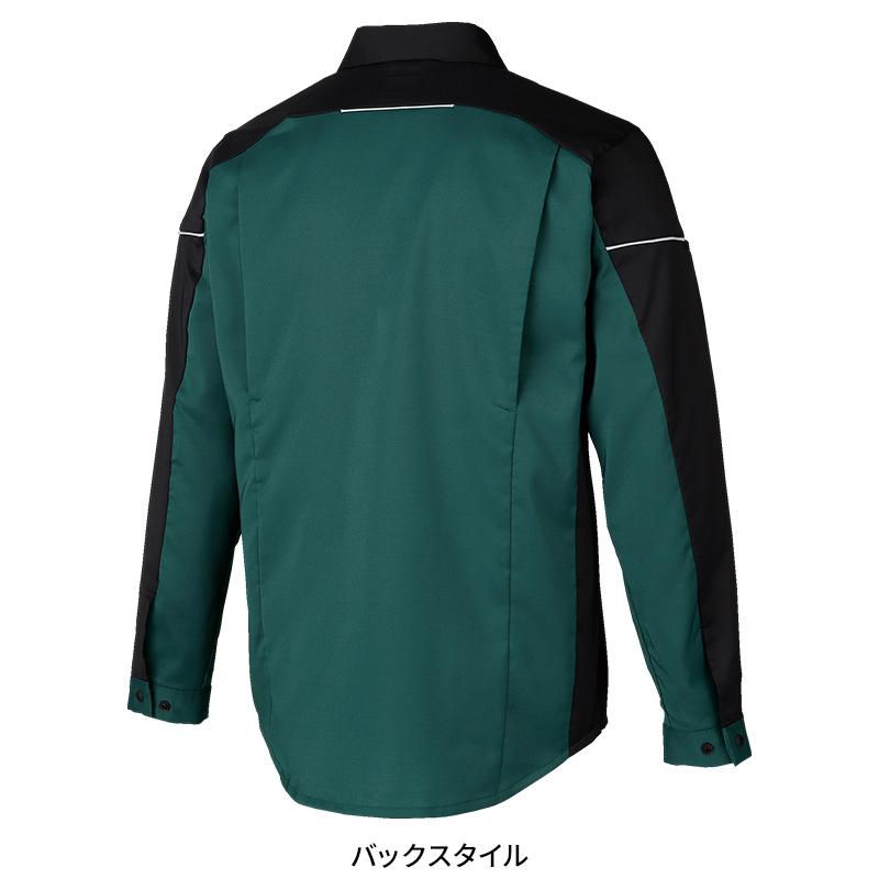 【2026春夏新作】 KURODARUMA 長袖シャツ 作業服 春夏用 男女兼用 25910 クロダルマ 作業着 SS-6L | クロダルマ | 15