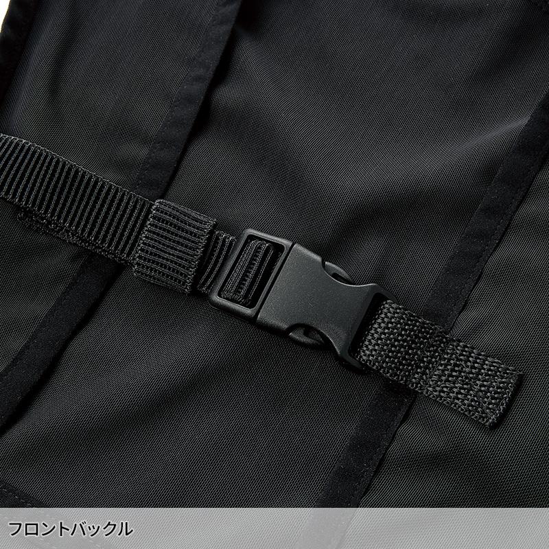 2025春夏新作 作業服 春夏用 熱中症対策 メッシュベスト(単品)   メンズ 26534 クロダルマ  AIR SENSOR-1  作業着 S-O | クロダルマ | 04