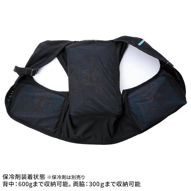 2025春夏新作 作業服 春夏用 熱中症対策 メッシュベスト(単品)   メンズ 26534 クロダルマ  AIR SENSOR-1  作業着 S-O | クロダルマ | 06