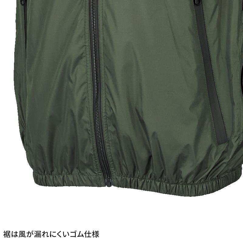 空調作業服 ベスト サイドファン ウェア単品 クロダルマ 26893 AIR SENSOR-1 熱中症対策【2025春夏新作】 | クロダルマ | 10