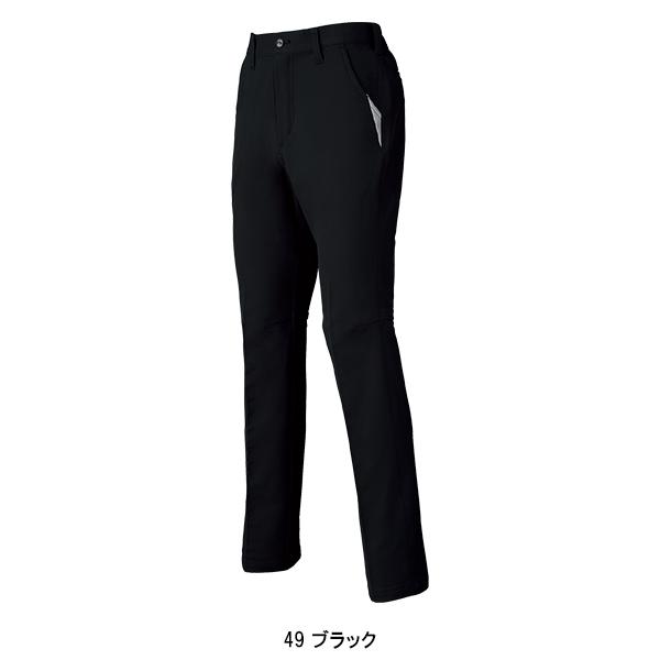 秋冬用 作業服・作業用品 ノータック スラックス 男女兼用 クロダルマ KURODARUMA 31679 | クロダルマ | 04