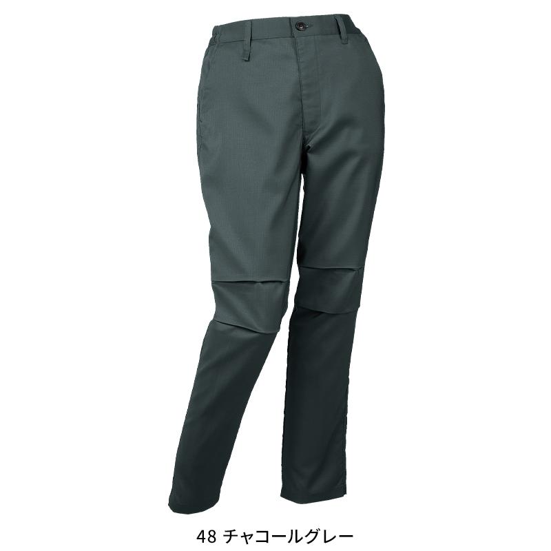 【2026春夏新作】 KURODARUMA レディーススラックス(ノータック)(脇シャーリング) 作業服 春夏用 レディース 319101 クロダルマ 作業着 SS-5L | クロダルマ | 04