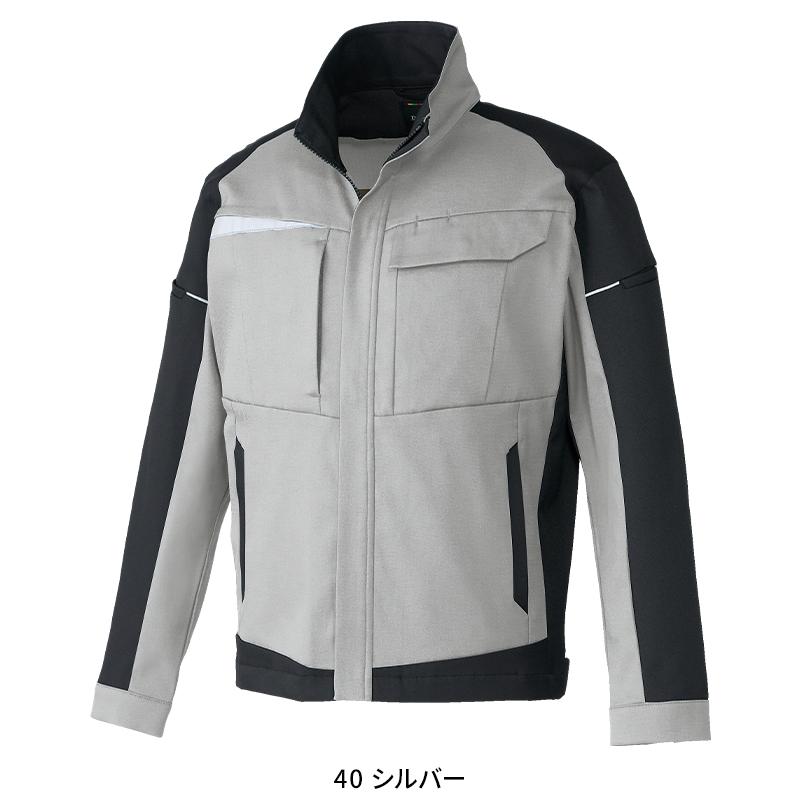 KURODARUMA 長袖ジャンパー 作業服 秋冬用 男女兼用 32693 クロダルマ 作業着 SS-6L【2025秋冬新作】 | クロダルマ | 03