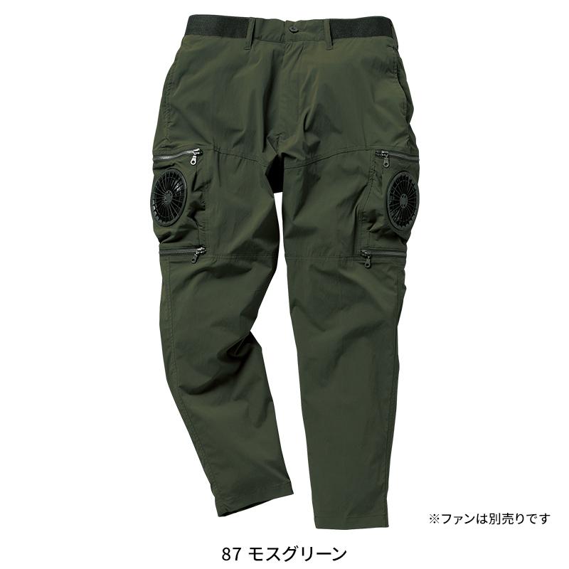 空調作業服 ズボン ウェア単品 クロダルマ 35895 熱中症対策 AIR SENSOR-1 作業着 S-5L【2025春夏新作】 | クロダルマ | 03