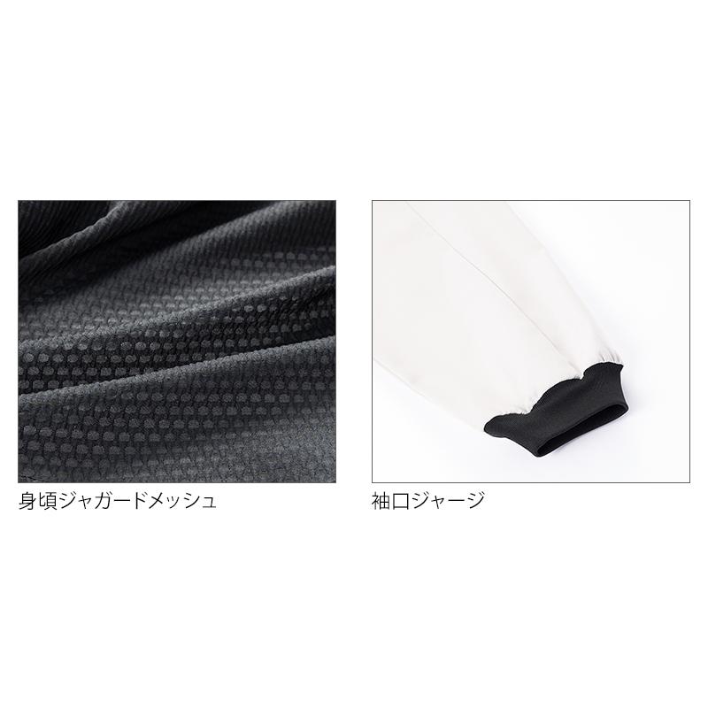 メール便対象商品 KURODARUMA ハイブリッド長袖アンダーレイヤー 春夏用 メンズ 47136 クロダルマ インナー 作業服 作業着 2024春夏新作 M-4L | クロダルマ | 07