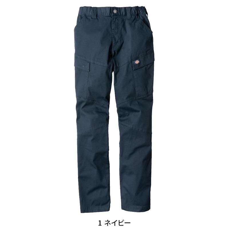 Dickies（ディッキーズ） 作業服 ストレッチヘリンボーンカーゴパンツ