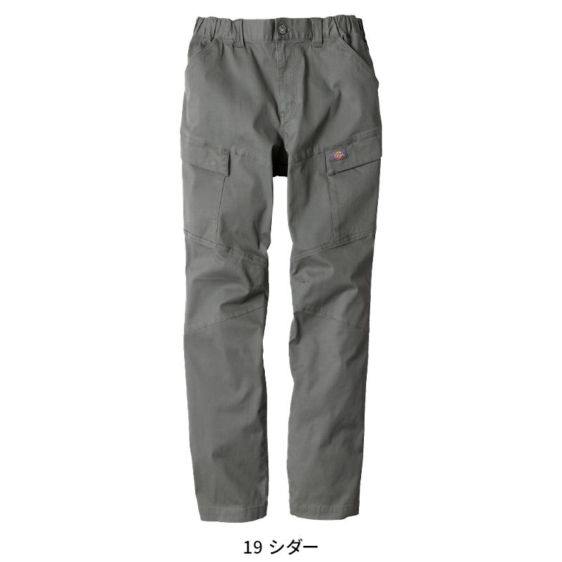 Dickies（ディッキーズ） 作業服 ストレッチヘリンボーンカーゴパンツ