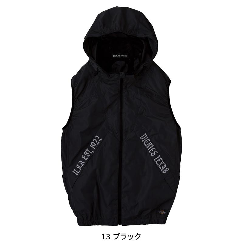 【2025春夏新作】 ディッキーズ ボルトクール ベスト(ペルチェ ネックホルダー付) 作業服 春夏用 男女兼用 D-339 コーコス信岡 作業着 XS-4XL | Dickies | 02