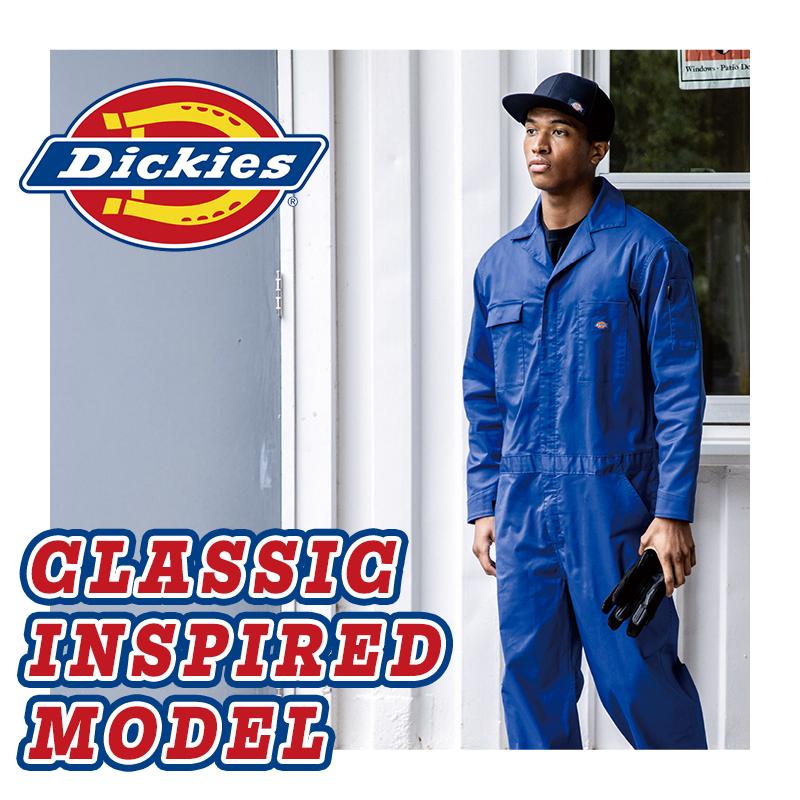Dickies（ディッキーズ） 2025春夏新作 作業服 つなぎ T/Cストレッチ