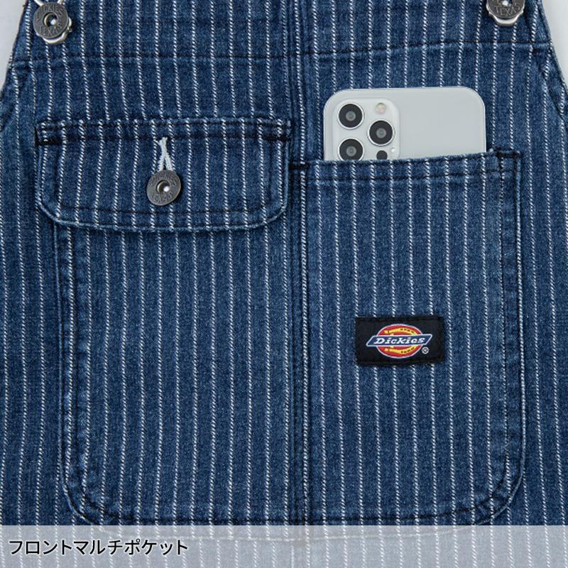 作業服 Dickies(ディッキーズ) ストレッチウォバッシュオーバーオール 秋冬用 男女兼用 d-699 コーコス信岡 作業着 2023秋冬新作 XS-3XL | Dickies | 05
