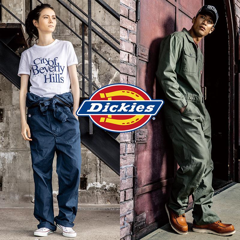 Dickies（ディッキーズ） 作業服 ストレッチ 長袖つなぎ服 男女兼用 D