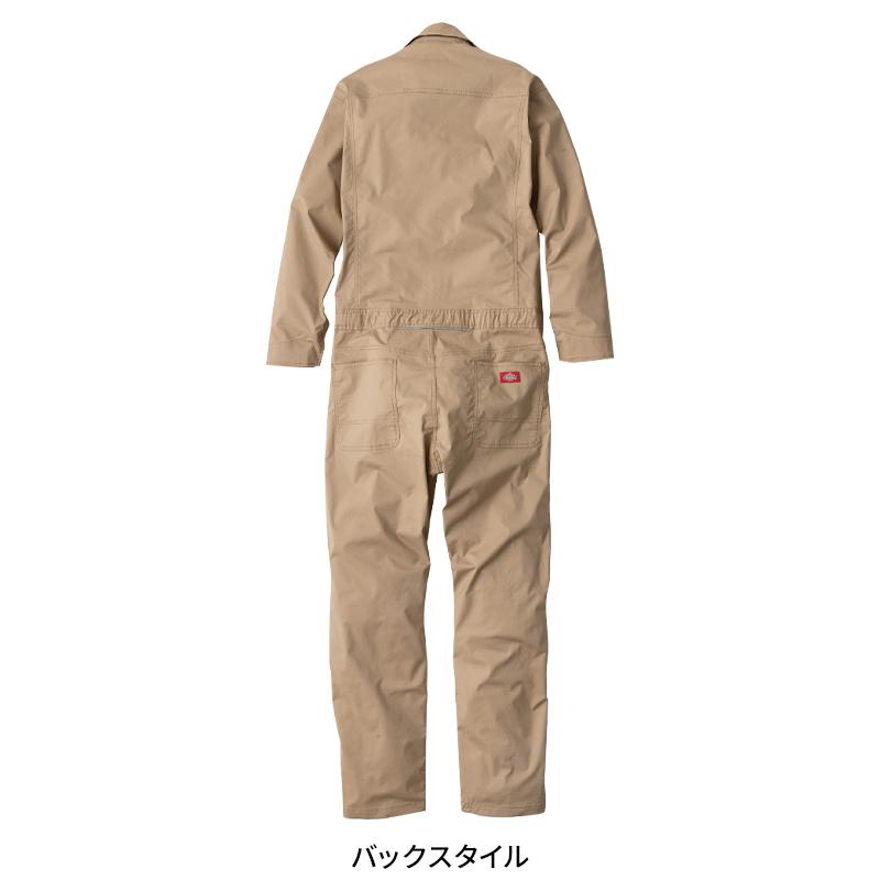 Dickies 作業服 Dickies(ディッキーズ) ストレッチCVC長袖ツナギ