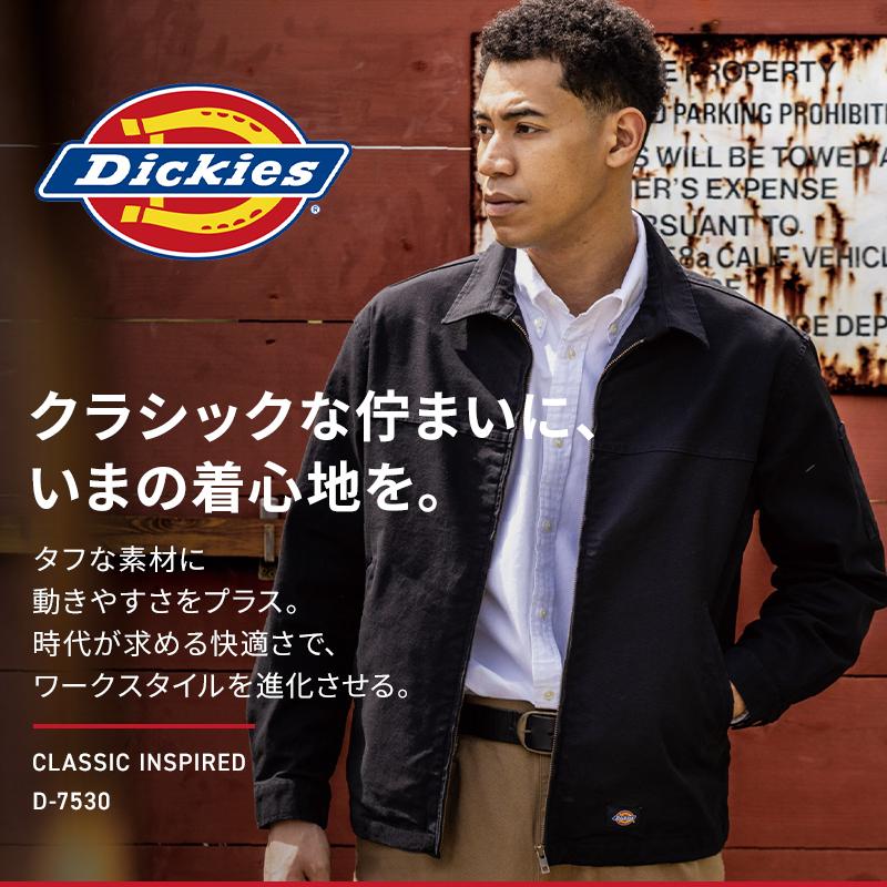 【2026秋冬新作】 ディッキーズ ストレッチジャケット クラシックインスパイアモデル 作業服 秋冬用 男女兼用 D-7530 コーコス信岡 作業着 XS   -3XL | Dickies | 01