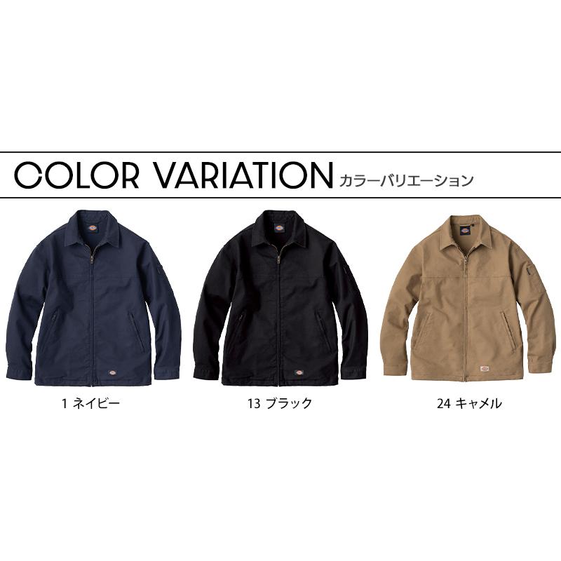 【2026秋冬新作】 ディッキーズ ストレッチジャケット クラシックインスパイアモデル 作業服 秋冬用 男女兼用 D-7530 コーコス信岡 作業着 XS   -3XL | Dickies | 08