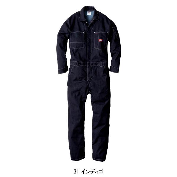 Dickies（ディッキーズ） 作業服 長袖つなぎ 男女兼用 コーコス信岡 D