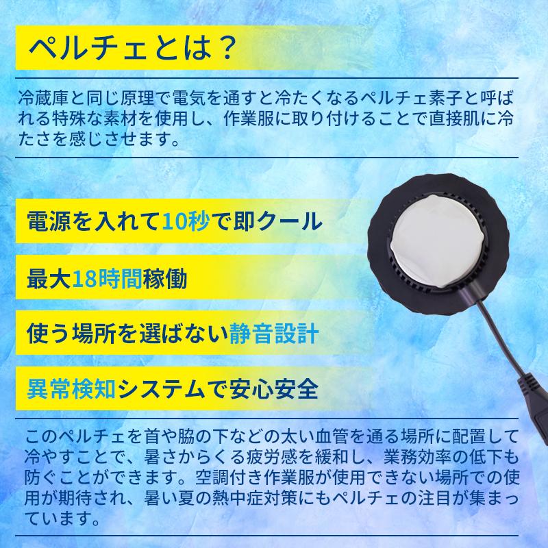 ボルトクールLITE+ベスト ペルチェデバイス・ファン・バッテリー ボルトクールLITE+ベスト ペルチェデバイス・ファン・バッテリー