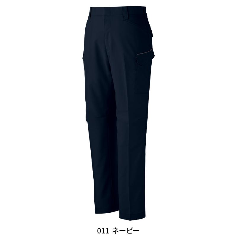 【2025春夏新作】 JICHODO エコ製品制電ストレッチノータックカーゴパンツ 作業服 春夏用 メンズ 15002 自重堂 作業着 70-120 | 自重堂 | 02