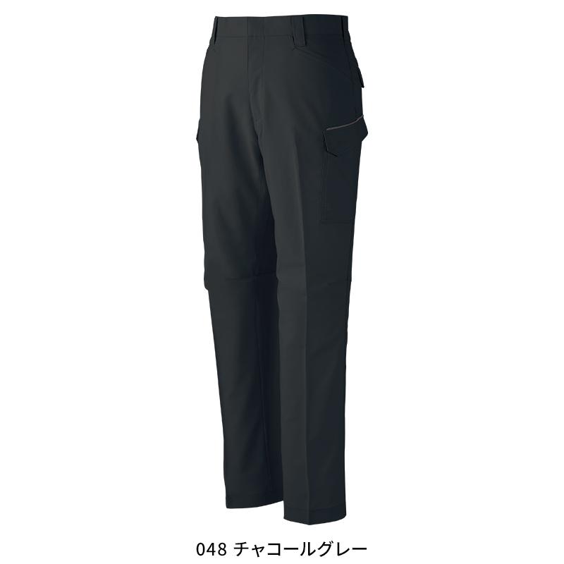【2025春夏新作】 JICHODO エコ製品制電ストレッチノータックカーゴパンツ 作業服 春夏用 メンズ 15002 自重堂 作業着 70-120 | 自重堂 | 04